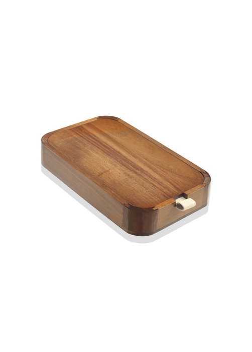 Hermia Organizador de Madera en Madera y Beige Hermia Organizador de Madera en Madera y Beige